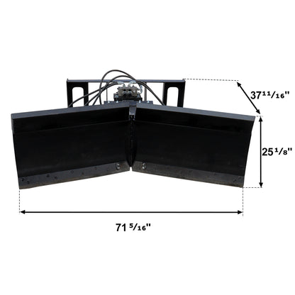 V-Blade_Skid_Steer_Snow_Plow
