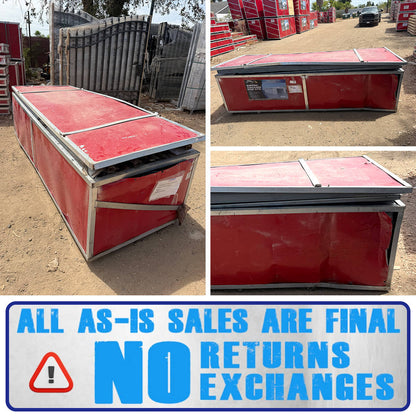 W36'xL40'xH4' Steel Shipping Container Roof Kit