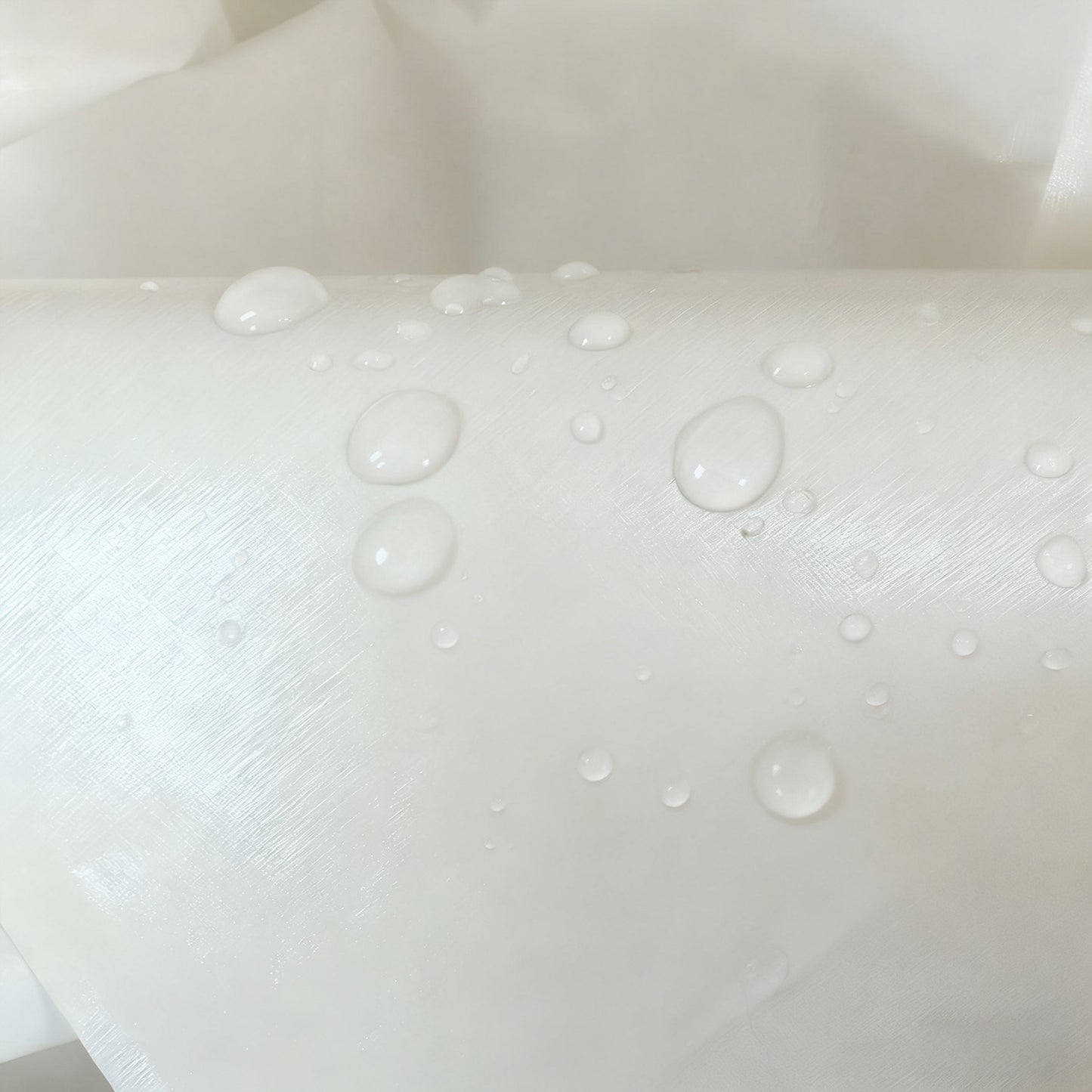 Water resistant PE fabric