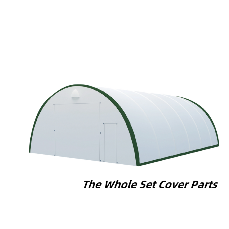 The Whole Set Cover Parts for Storage Shelter W30'xL40'xH15'