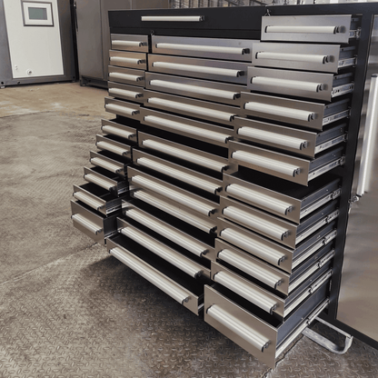 Steelman 7ft Storage Cabinet (35 Drawers & 1 Cabinet)
