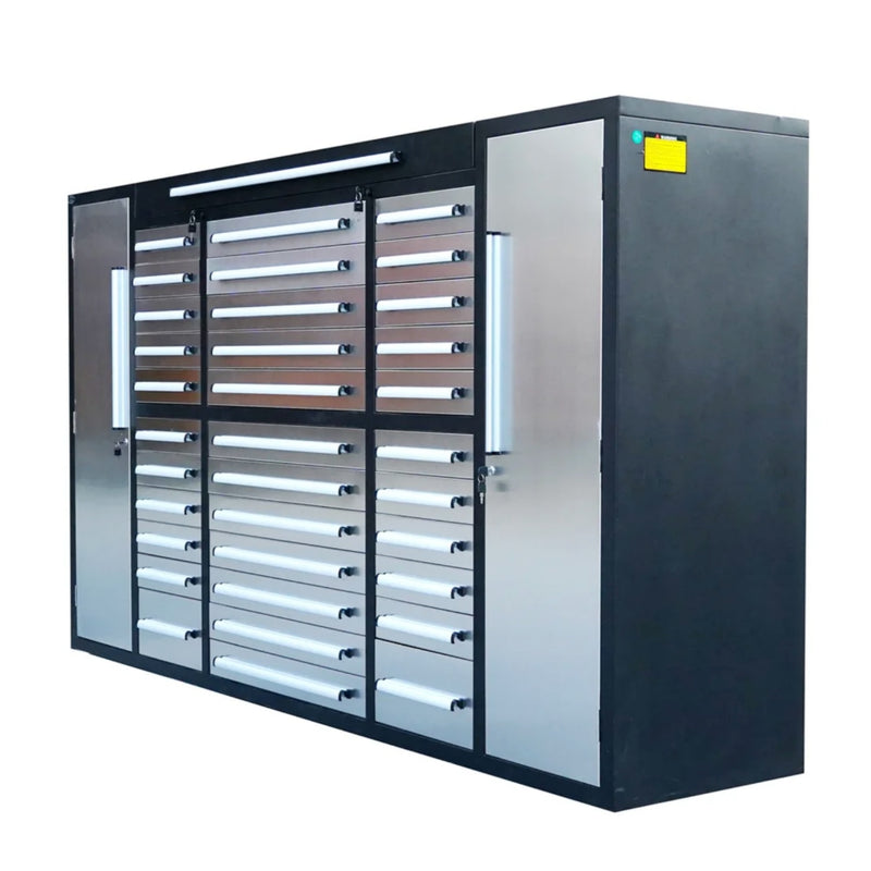 Steelman 9ft Storage Cabinet (34 Drawers)