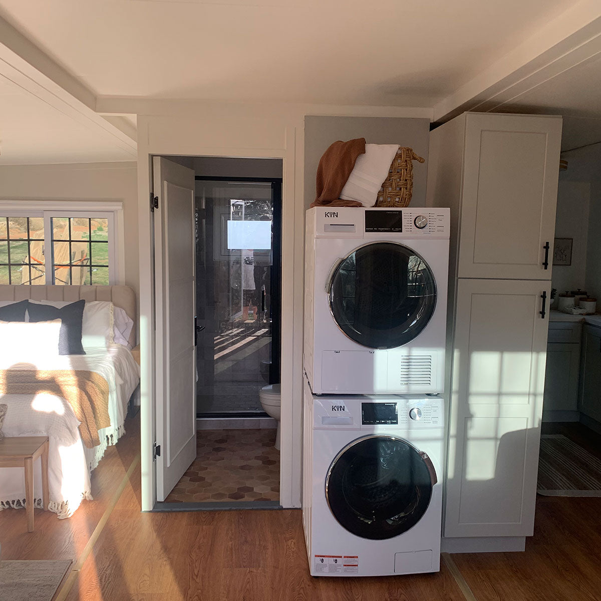 An inside view of the exprefb house