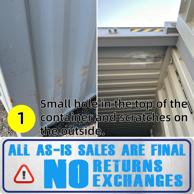 [AS-IS] 40ft Shipping Container with 2 Side Doors