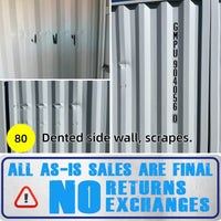 [AS-IS] 9ft Shipping Container