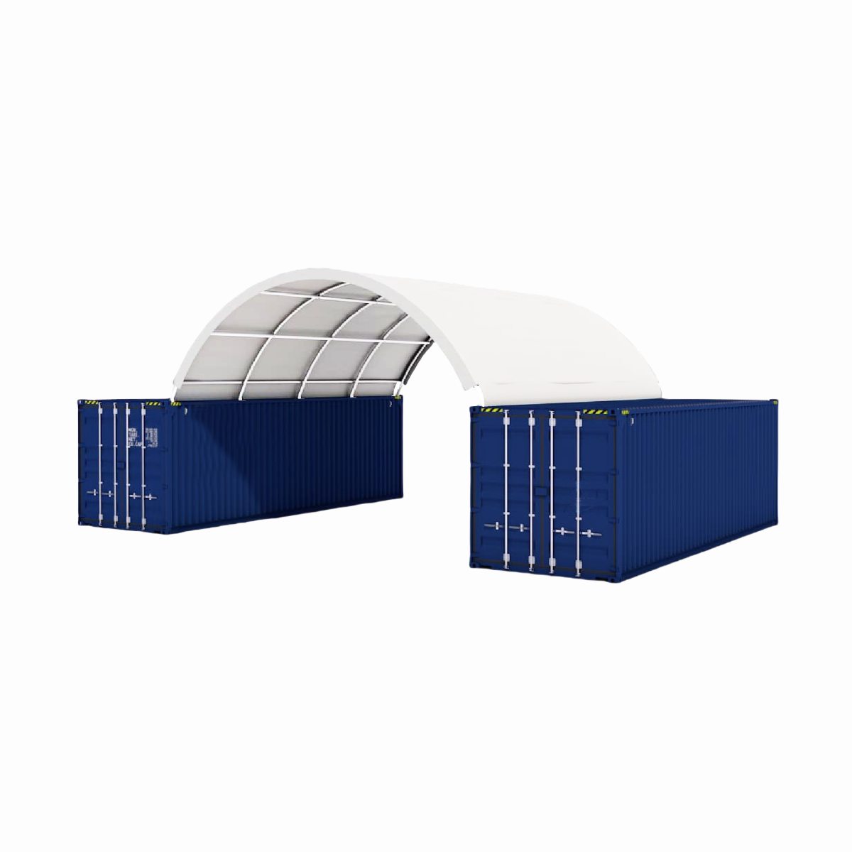 20x20 Shipping Container Canopy Shelter