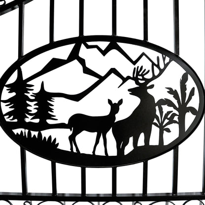 details of the deer pattern