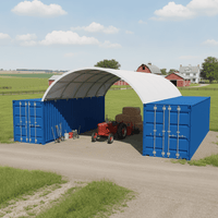20'x40' Single Truss Container Shelter