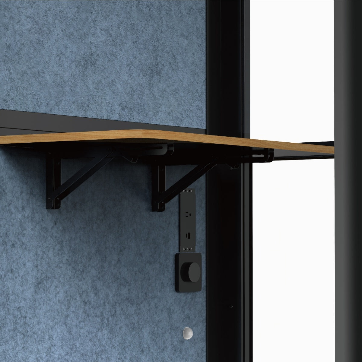 EP1F Flex Privacy Booth Meeting Pod for 1-person