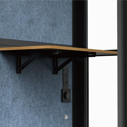EP1F Flex Privacy Booth Meeting Pod for 1-person