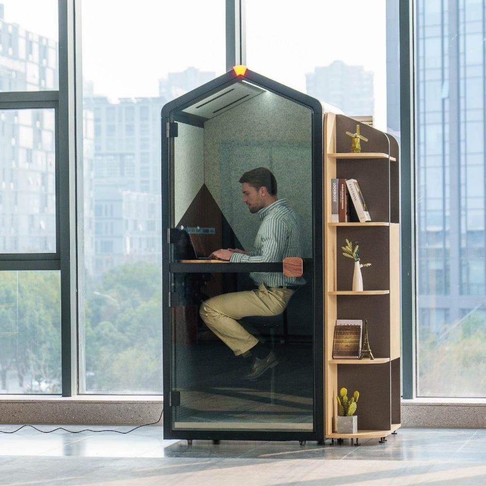EP1S Flex Mobile Privacy Booth Meeting Pod for 1-person
