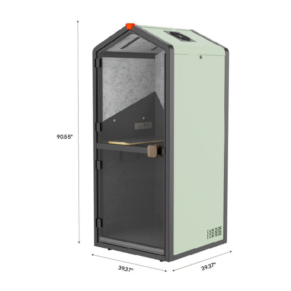 EP1S Flex Mobile Privacy Booth Meeting Pod for 1-person