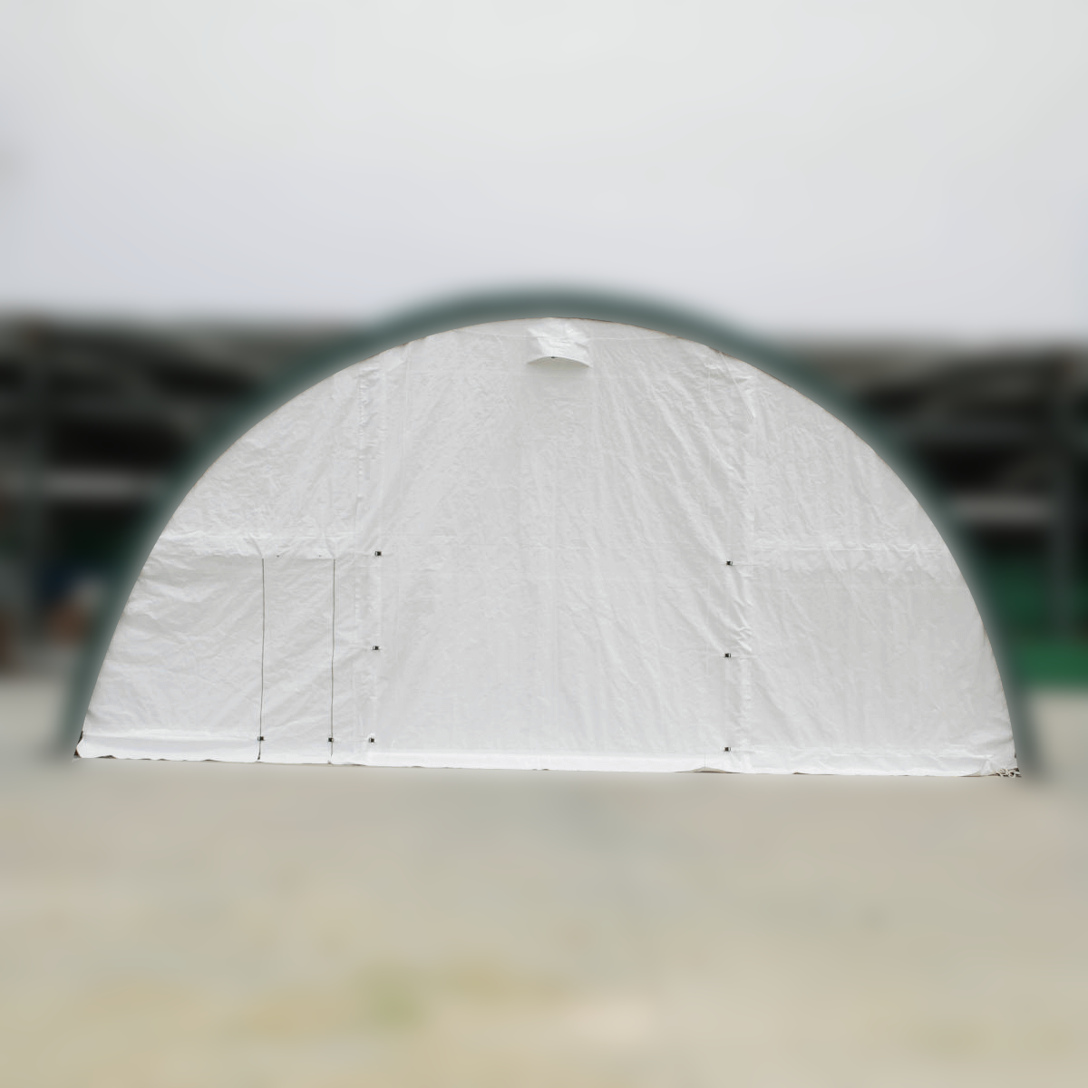 Front/Rear Panel with Roll-up Door for W40'xL80'xH20' Storage Shelter