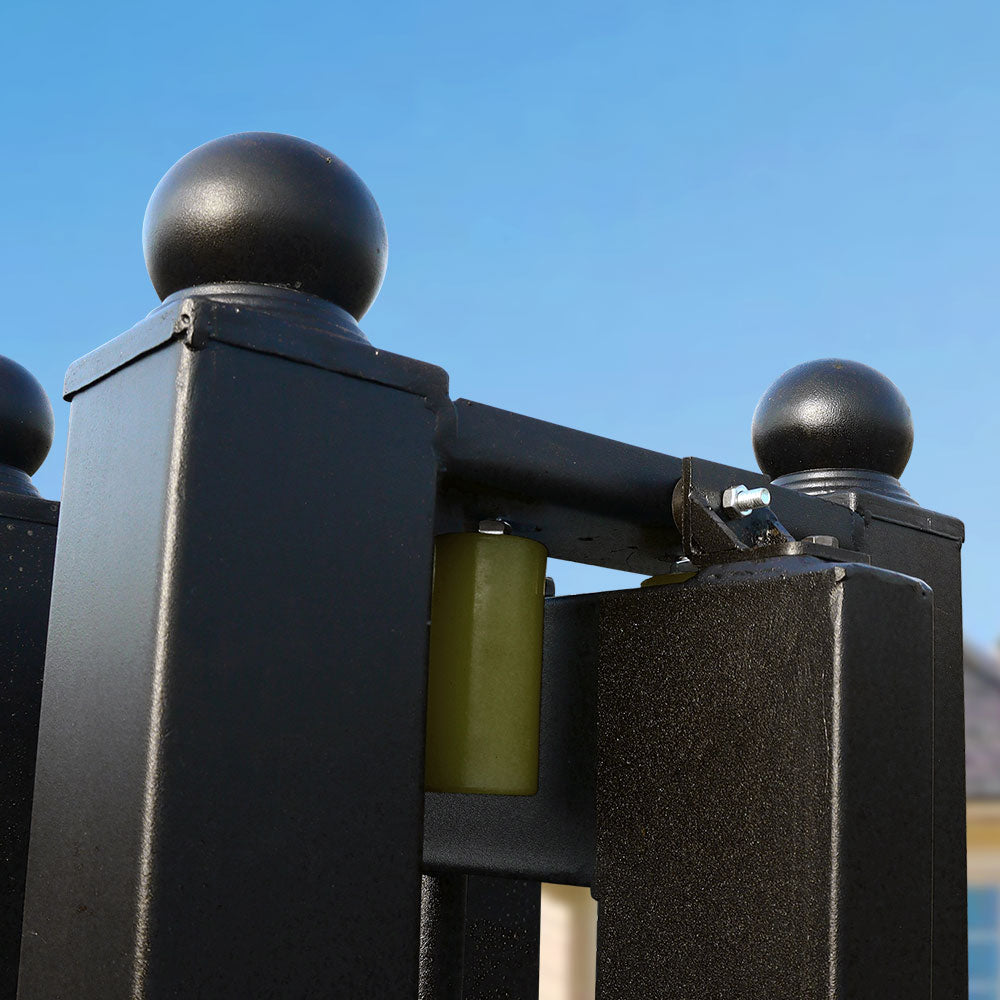 gate post of 30ft sliding farm gate