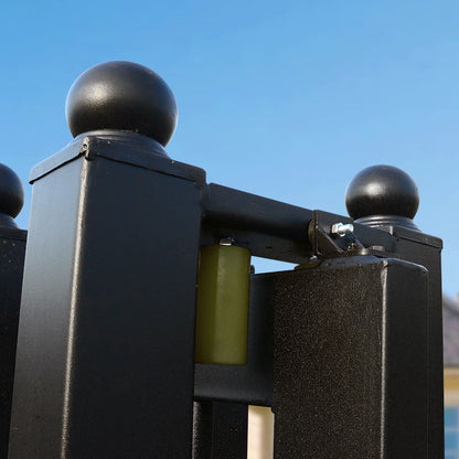 gate post of 30ft sliding farm gate