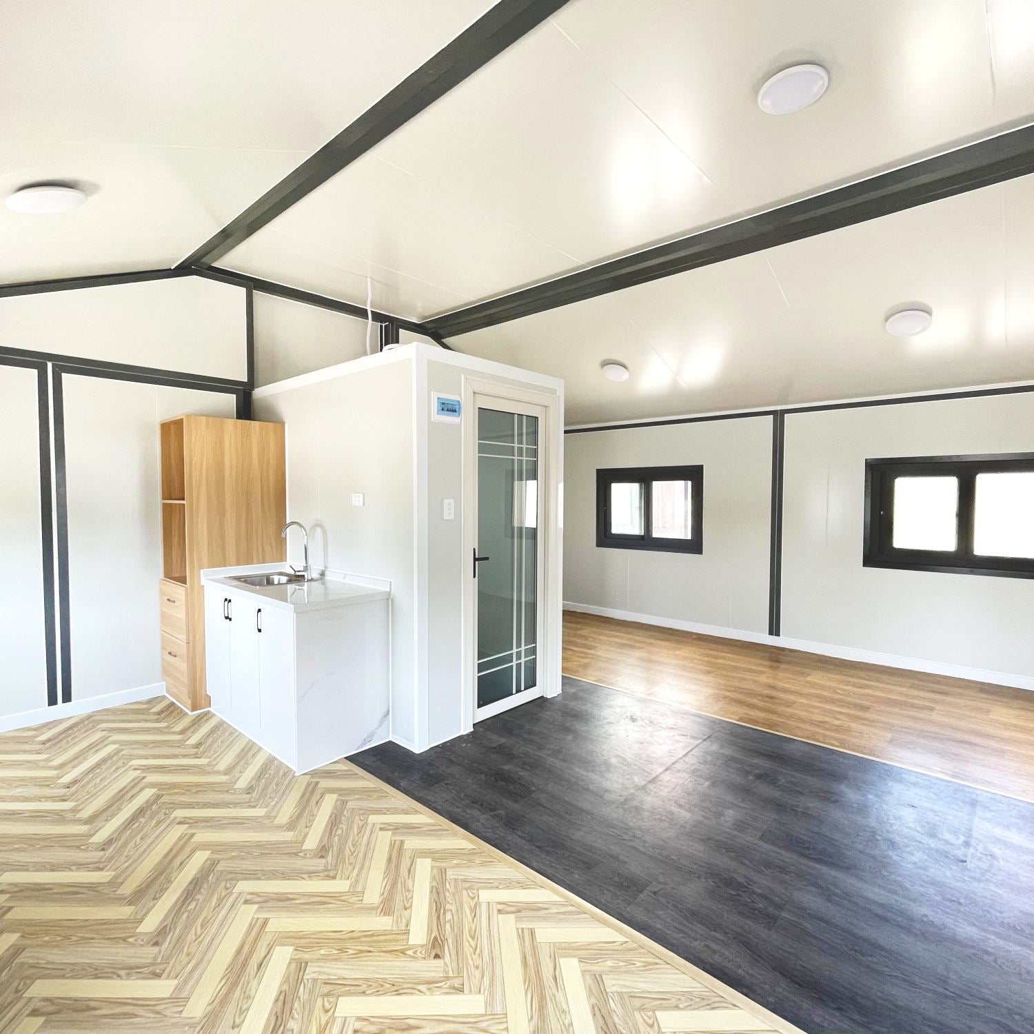 High Ceiling 19ft x 20ft Container House