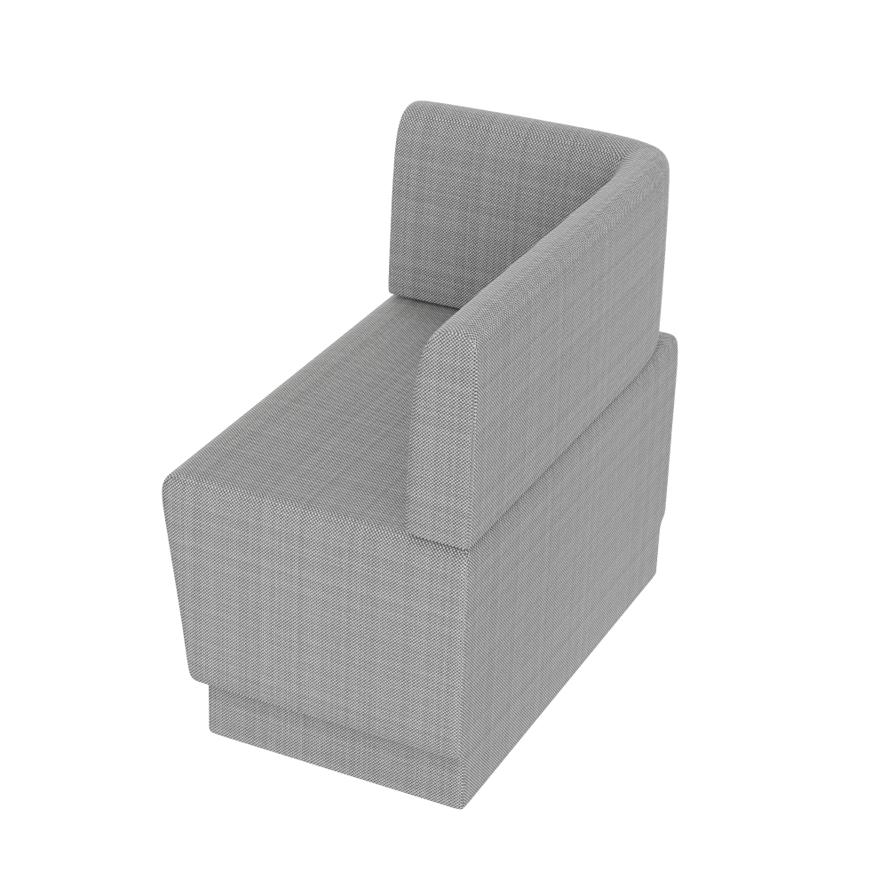 Grey Solo Sofa for Pod RS1G-US