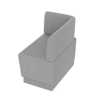 Grey Solo Sofa for Pod RS1G-US