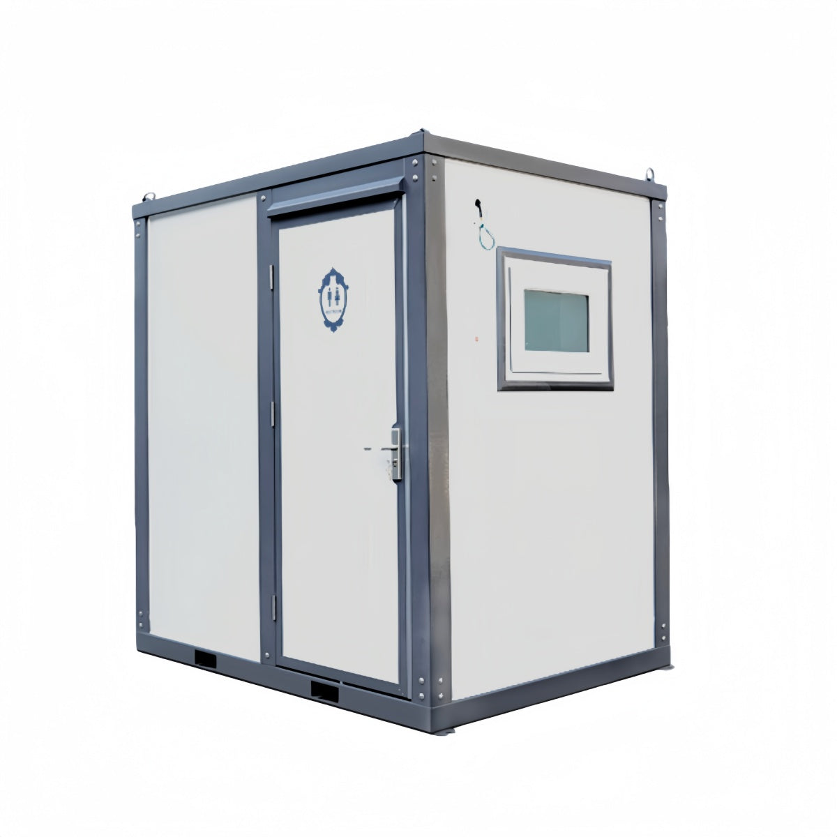 Portable Toilet with Acrylic Shower Room