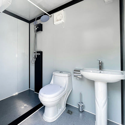 portable toilet cabin
