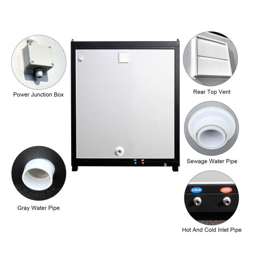 portable toilet cabin