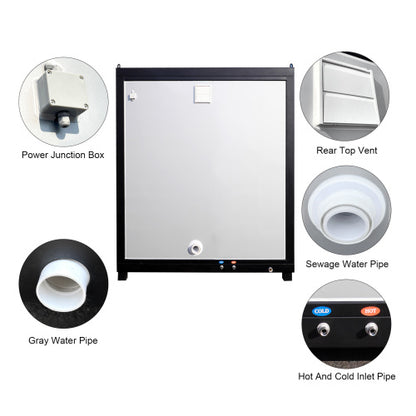 portable toilet cabin