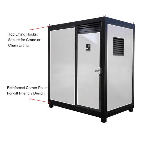 portable toilet cabin