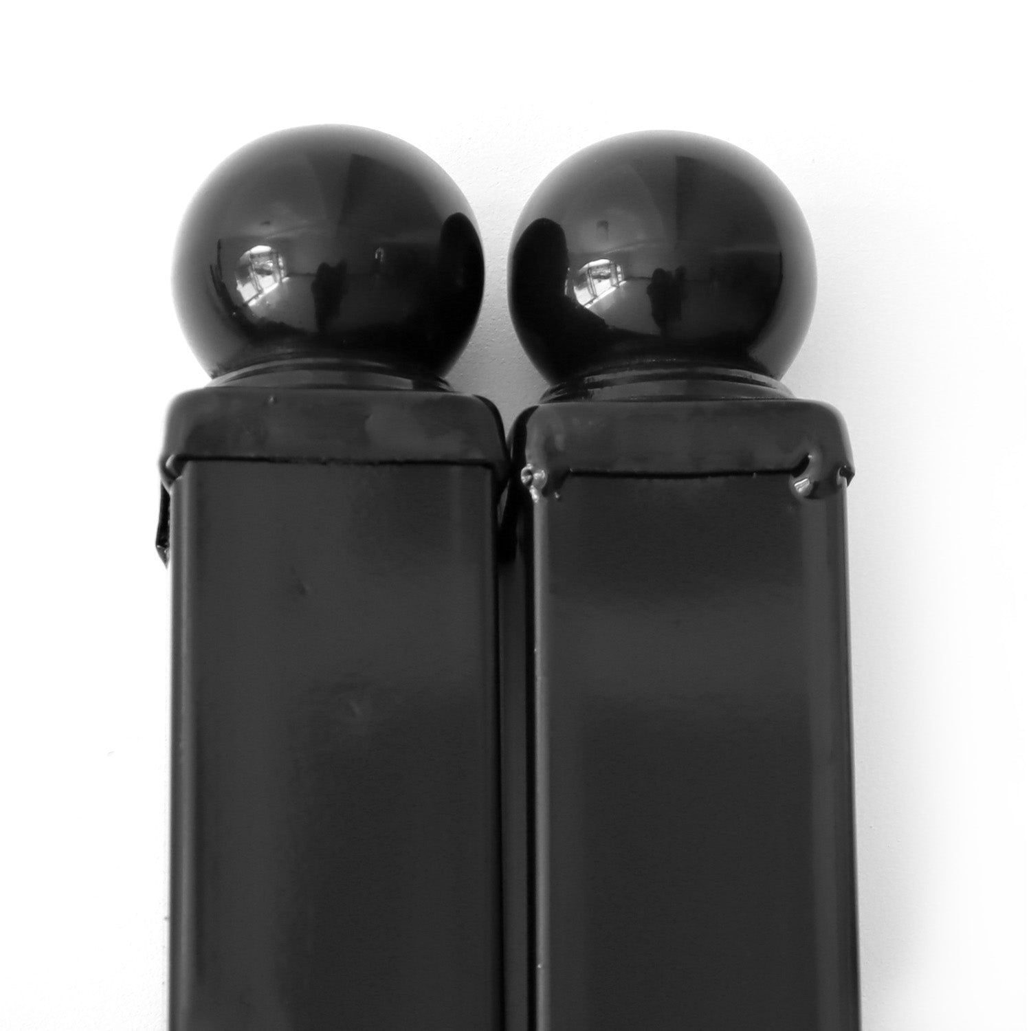 Gate post with durable cap