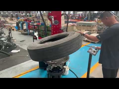 Katool KT-TV910 Hydraulic Truck Tire Changer, Max 42" Rim Capacity