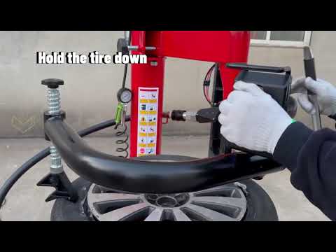 Katool KT-T835 Tire Changer w/ Bead Blaster, Max 28" Rim Clamping