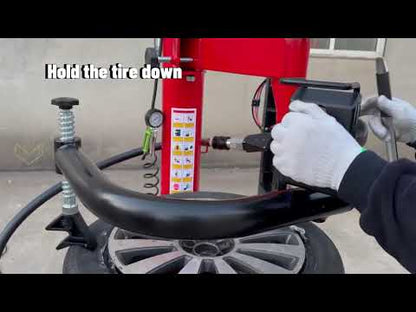 Katool KT-T835 Tire Changer w/ Bead Blaster, Max 28" Rim Clamping