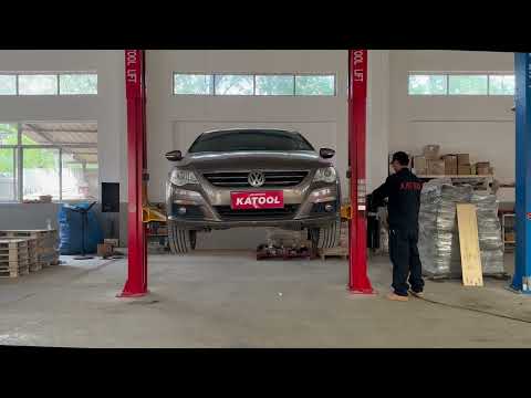 KT-M110 11,000lbs Clear-floor 2 Post Car Lift, Symmetric