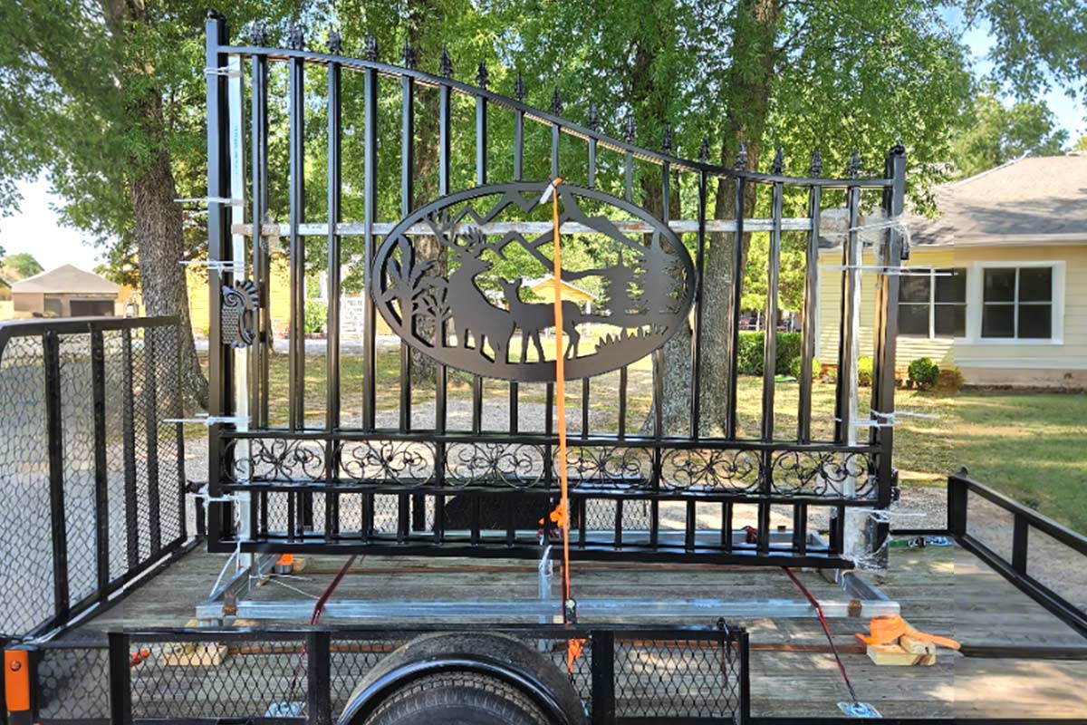 Shipping package for Greatbear driveway gates