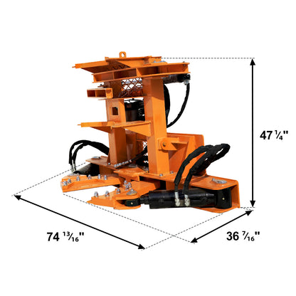 skid_steer_tree_shear_with_grapple