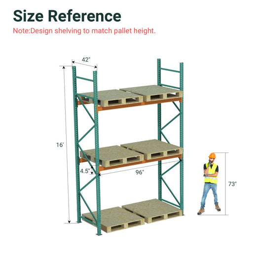 Teardrop Pallet Rack Starter Units#width_96"