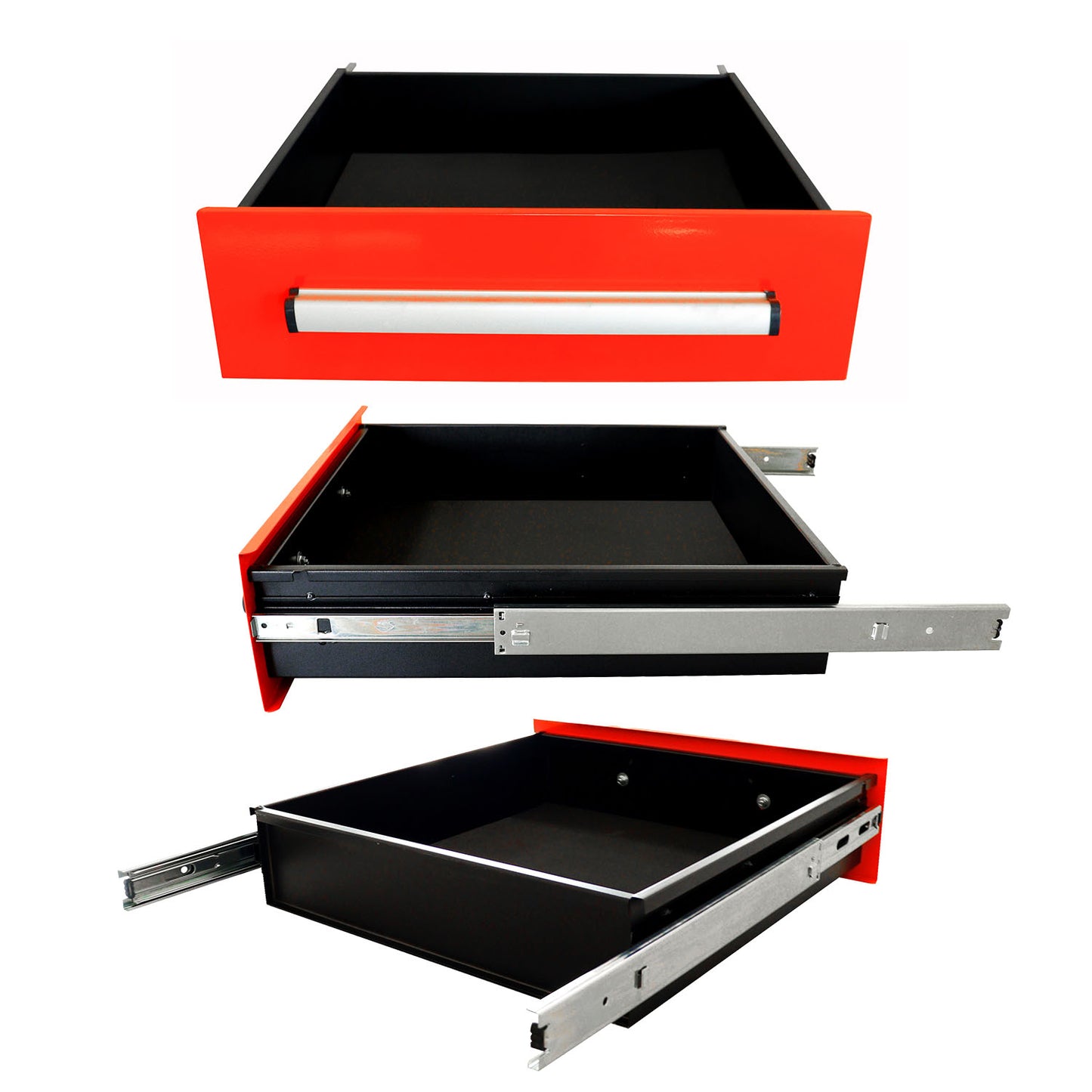 A closer look at the drawer from different angles