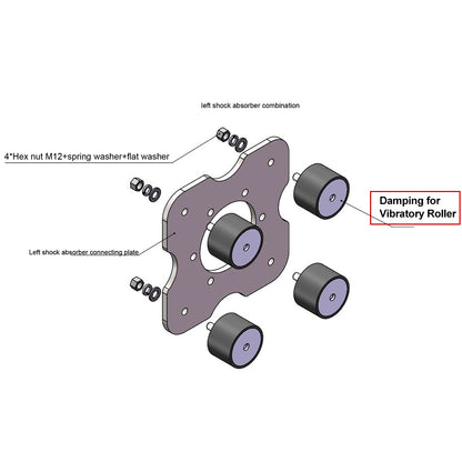 vibratory roller parts