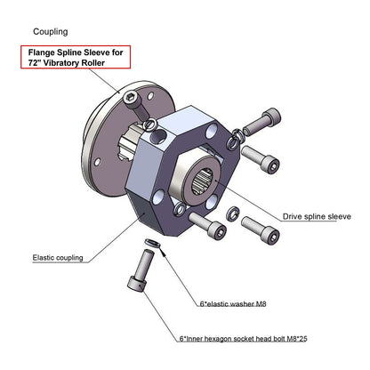vibratory roller parts