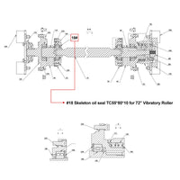 vibratory roller parts