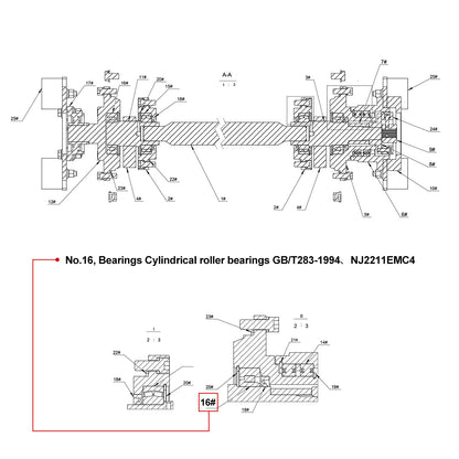 vibratory roller parts