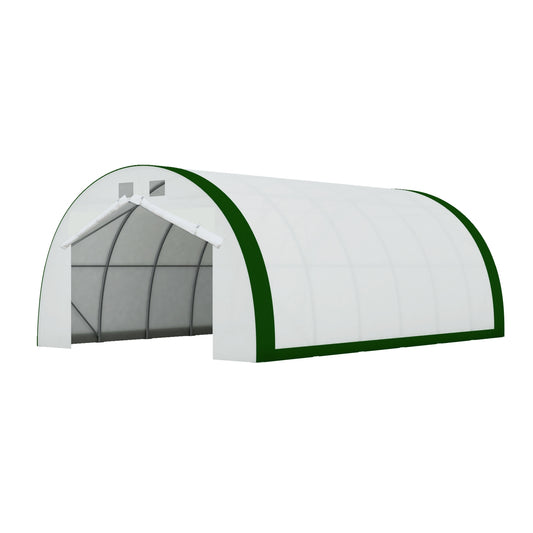W20'xL30'xH12' Single Truss Arch Storage Shelter Reinforced Series