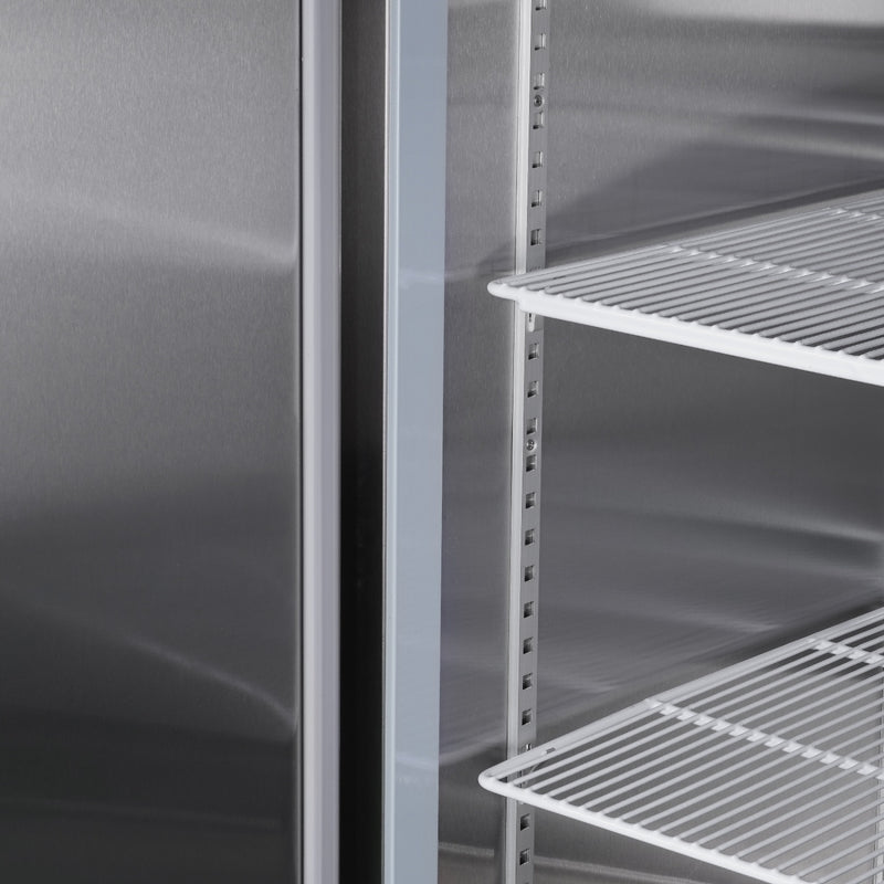 27"W Single Solid Door Reach-In Refrigerator 19 cu. ft. Commercial Refrigerator