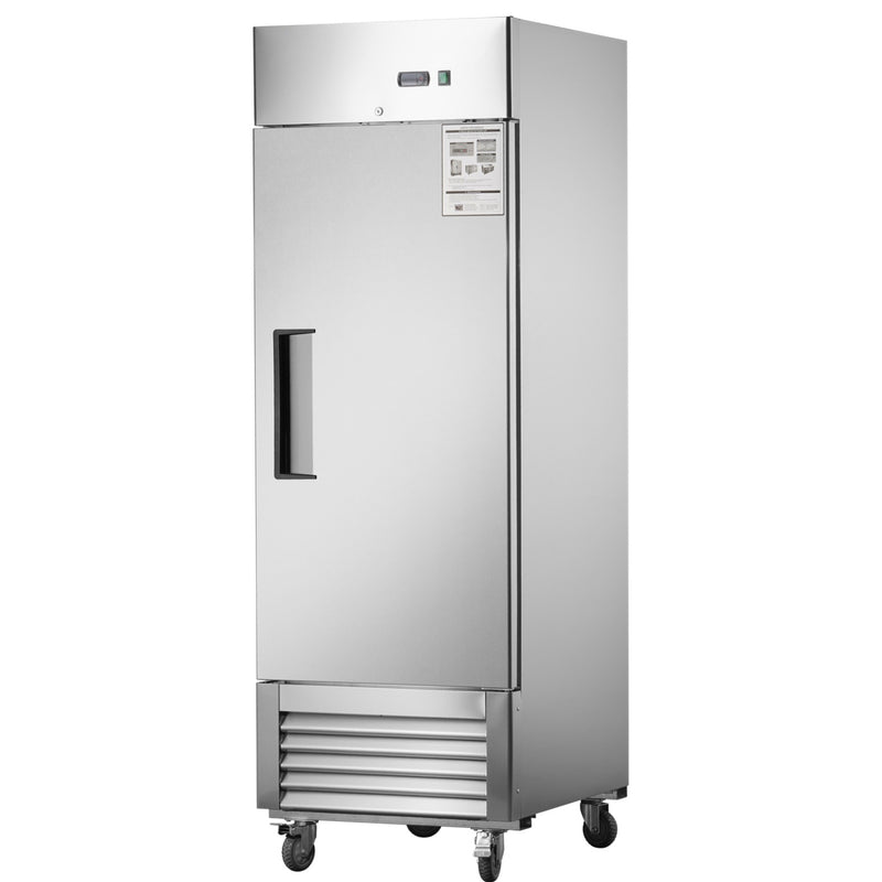 W27" 19 cu. ft. Single Solid Door Commercial Freezerless Refrigerator