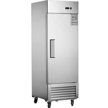 W27" 19 cu. ft. Single Solid Door Commercial Freezerless Refrigerator