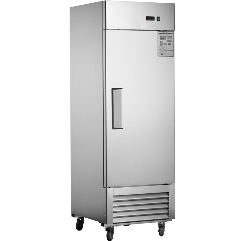 W27" 19 cu. ft. Single Solid Door Commercial Freezerless Refrigerator