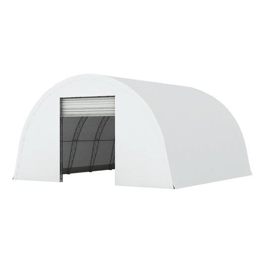 W40'xL40'xH22' Double Truss Storage Shelter, Reinforced Series