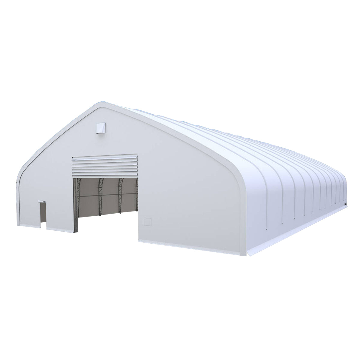 W60'xL120'xH25' Double Truss Storage Shelter