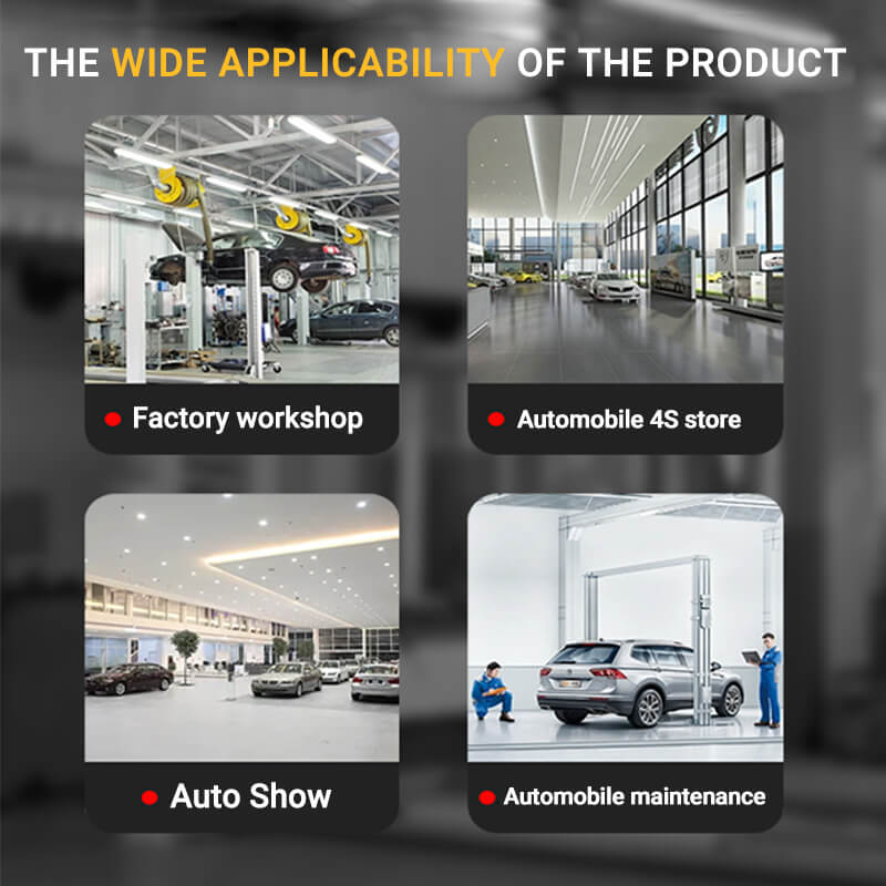 This car lift can be widely used across  various occasions.