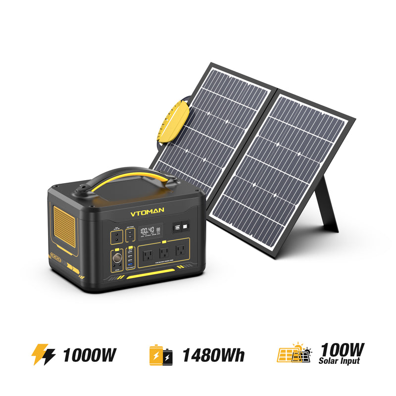 VTOMAN JUMP 1000 Portable Power Station (1000W/1408Wh)