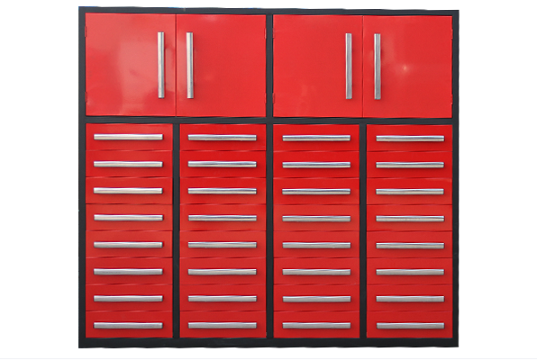 Steelman 7ft Storage Cabinet (32 Drawers)